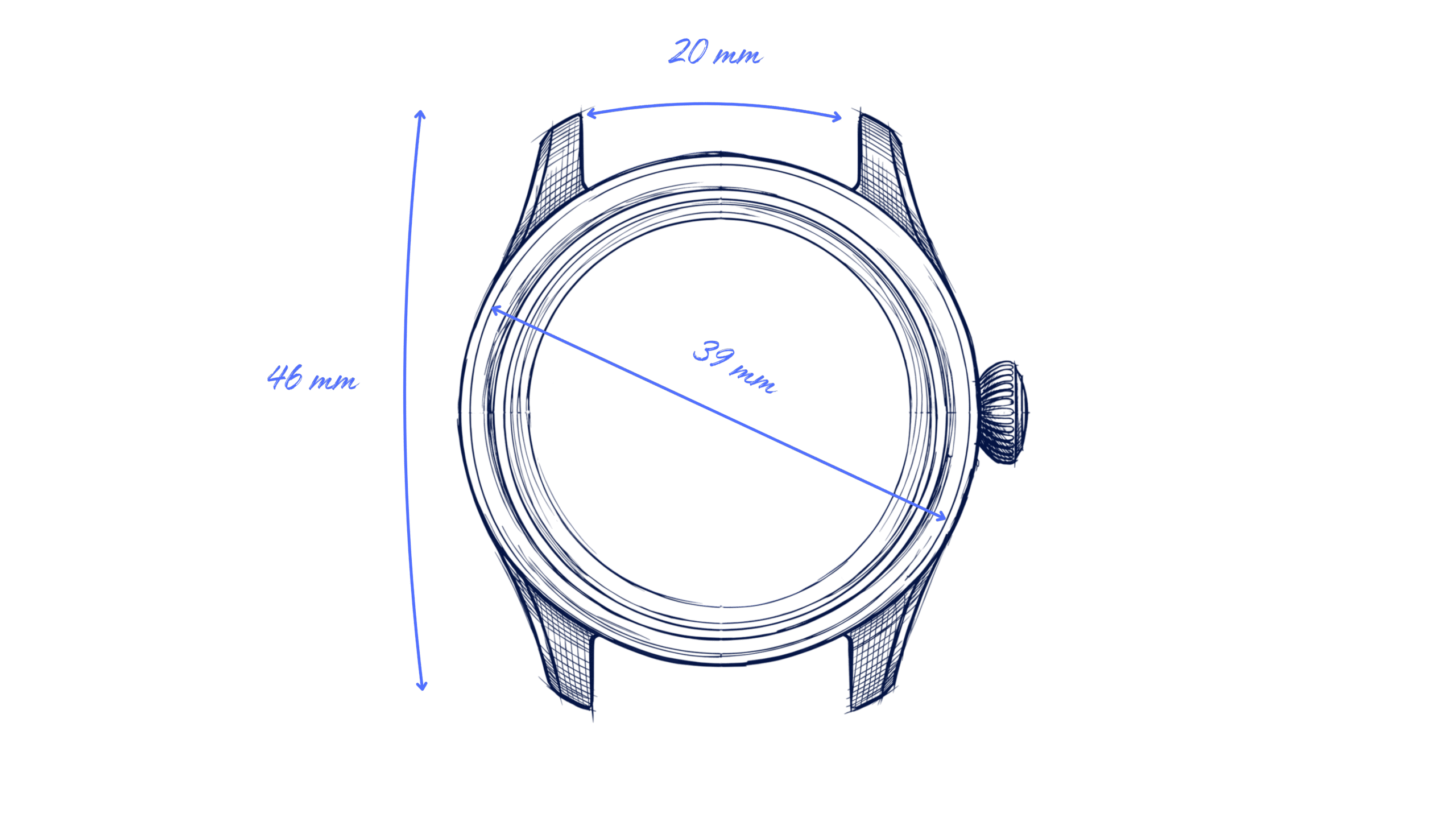 Entrecornes 20 mm